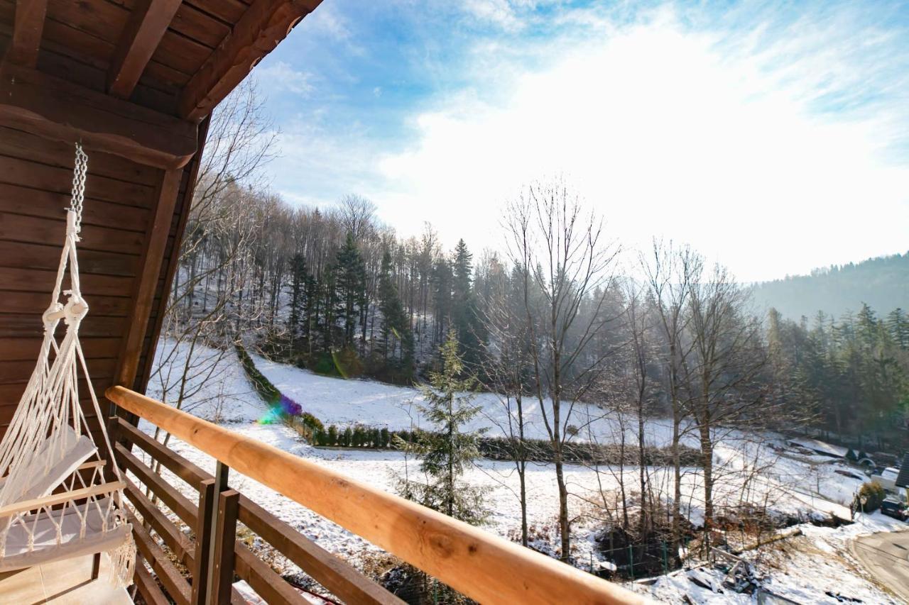 Folkowy Dom Dla 14 Osob Z Sauna I Grillowiskiem - Dream Apart Szczyrk Exterior foto